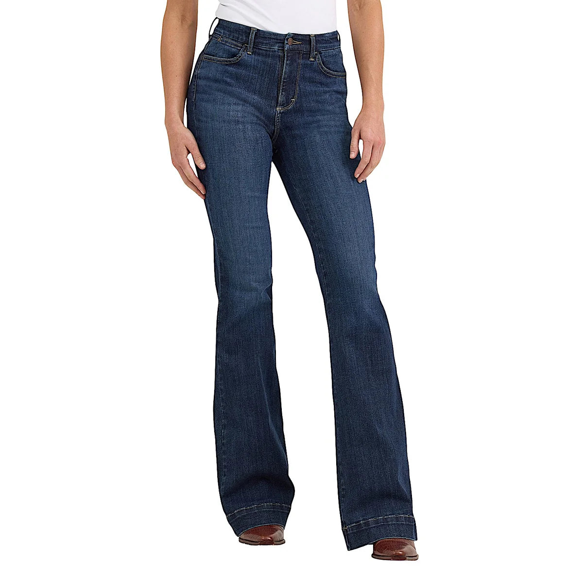 Wrangler Wmns Hi Rise Trouser Jeans Bespoke