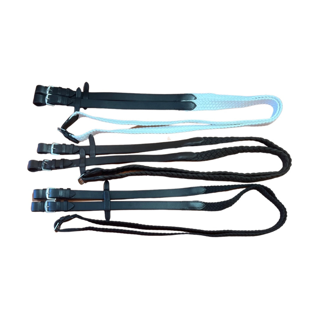 Eureka - Cotton Plaited Reins.