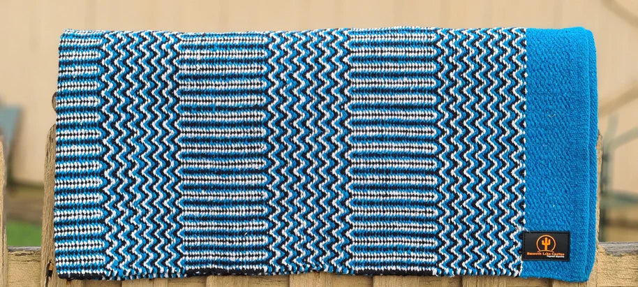 Toprail Navajo Heavy Double Weave Saddle Blanket.