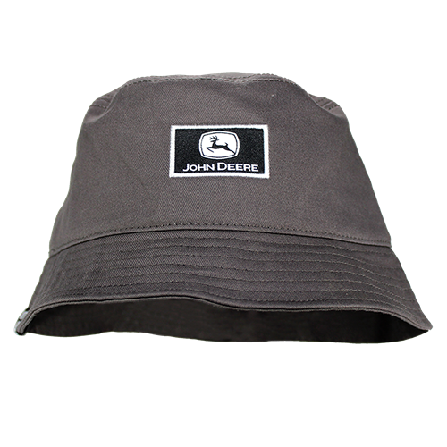 John Deere Bucket Hat Charcoal