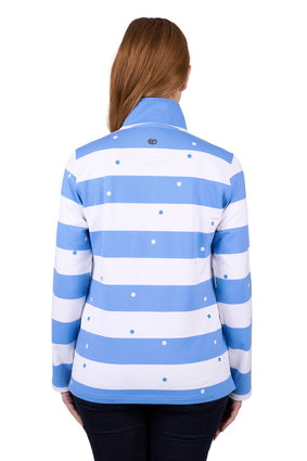 Thomas Cook Eden 1/4 Zip Rugby Blue
