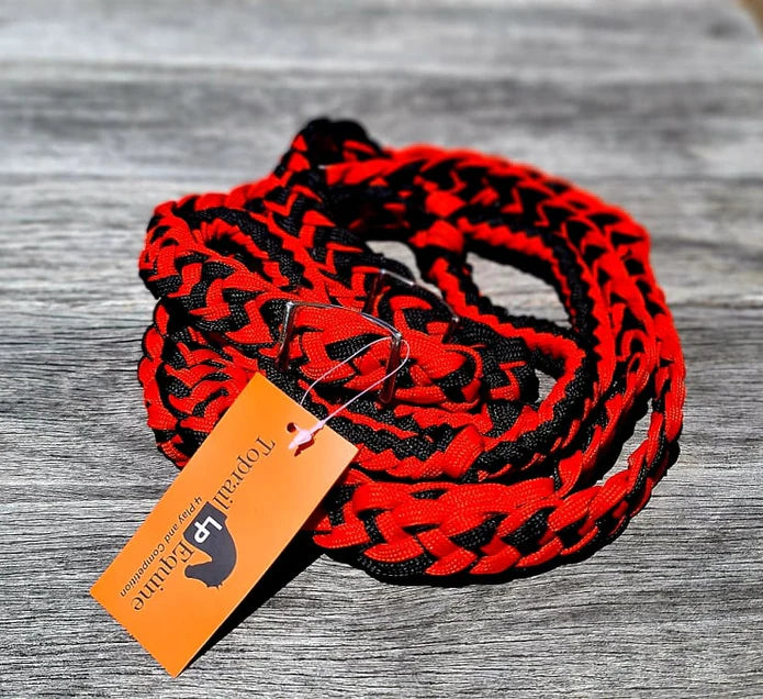 Toprail Equine - Braided Barrel Race Reins