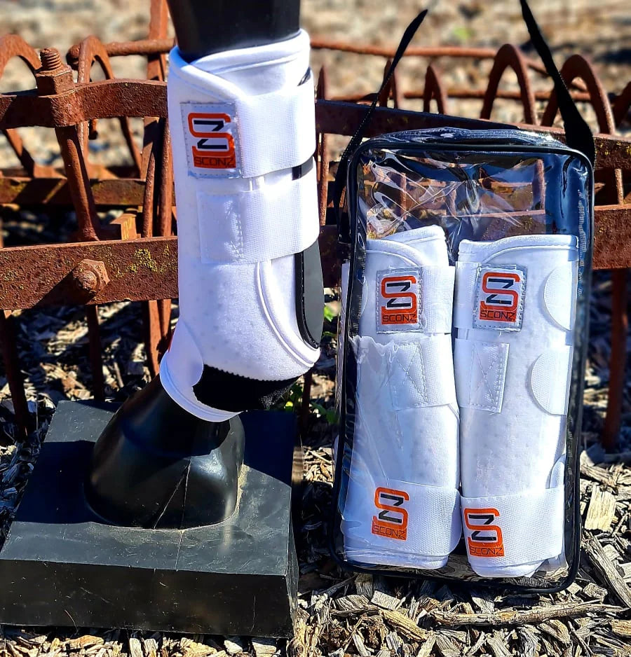 Sliderz Performance Protection Boots with Tendon Cover Front