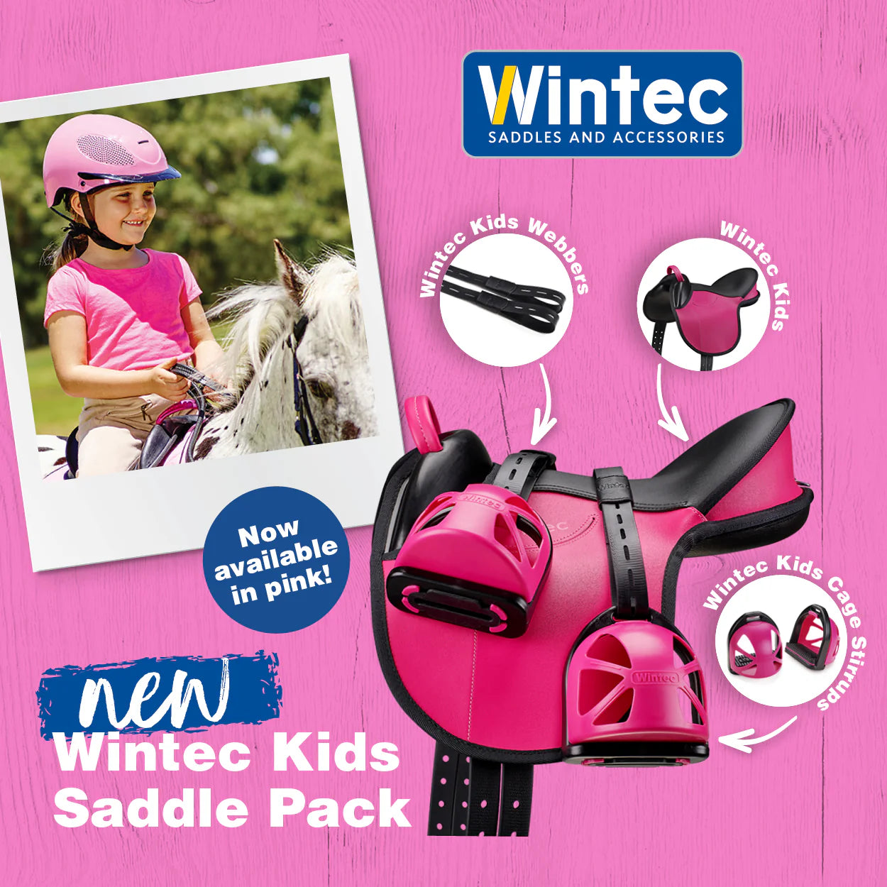 Wintec Kids Saddle Pack Limited Edition. - Edwards Saddleworld Toowoomba