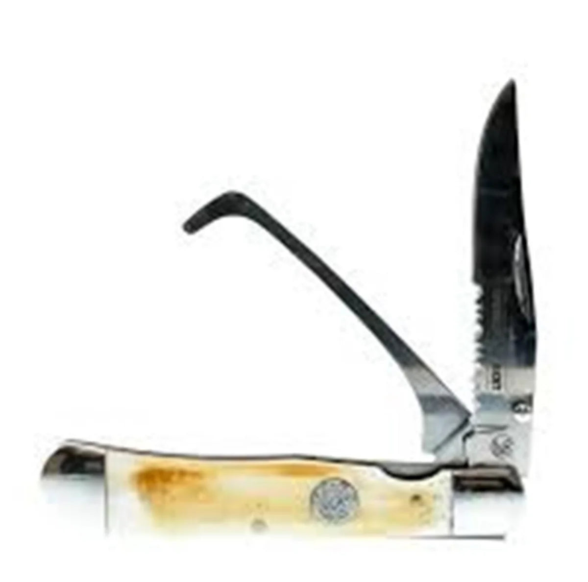 Whiskey Bent Trapper Pocket Knife & Hoofpick With Clip