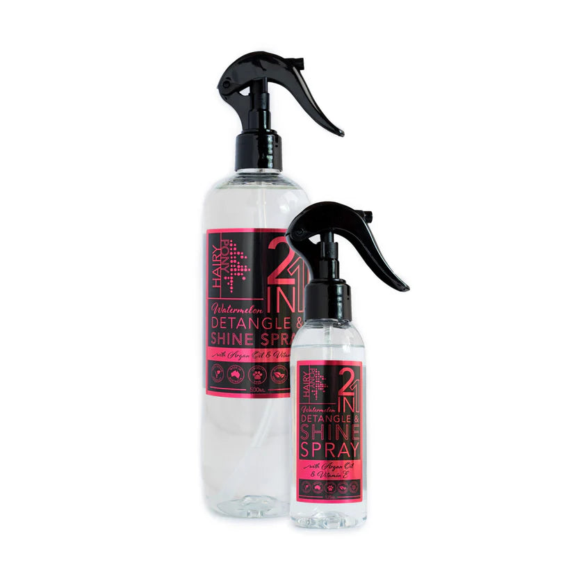 Hairy Pony - 2 in 1 Detangle & Shine Spray Watermelon