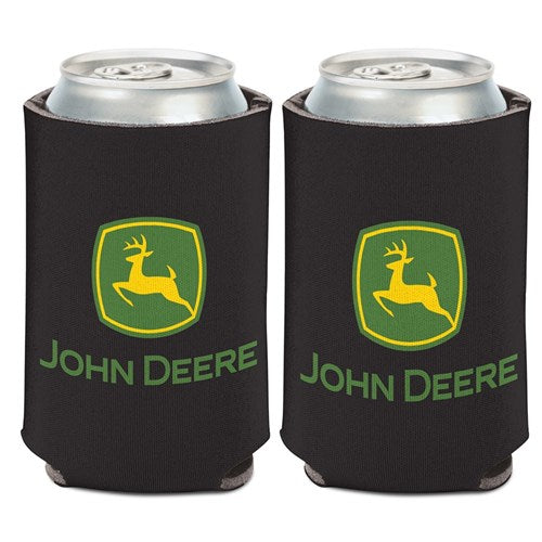 John Deere Can-Cooler Black with logo
