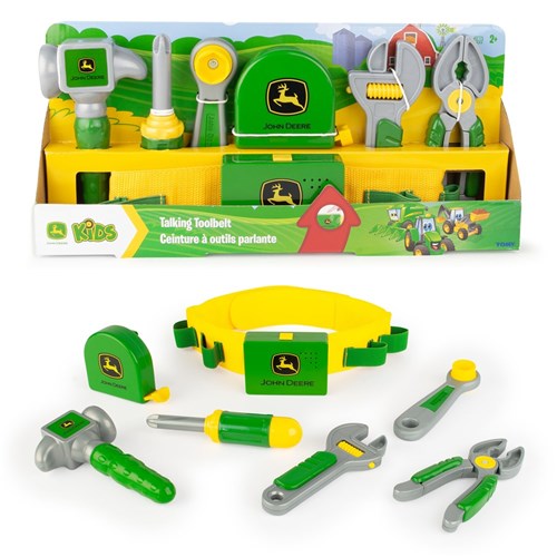 John Deere Deluxe Talking Toolbelt Set (2+)