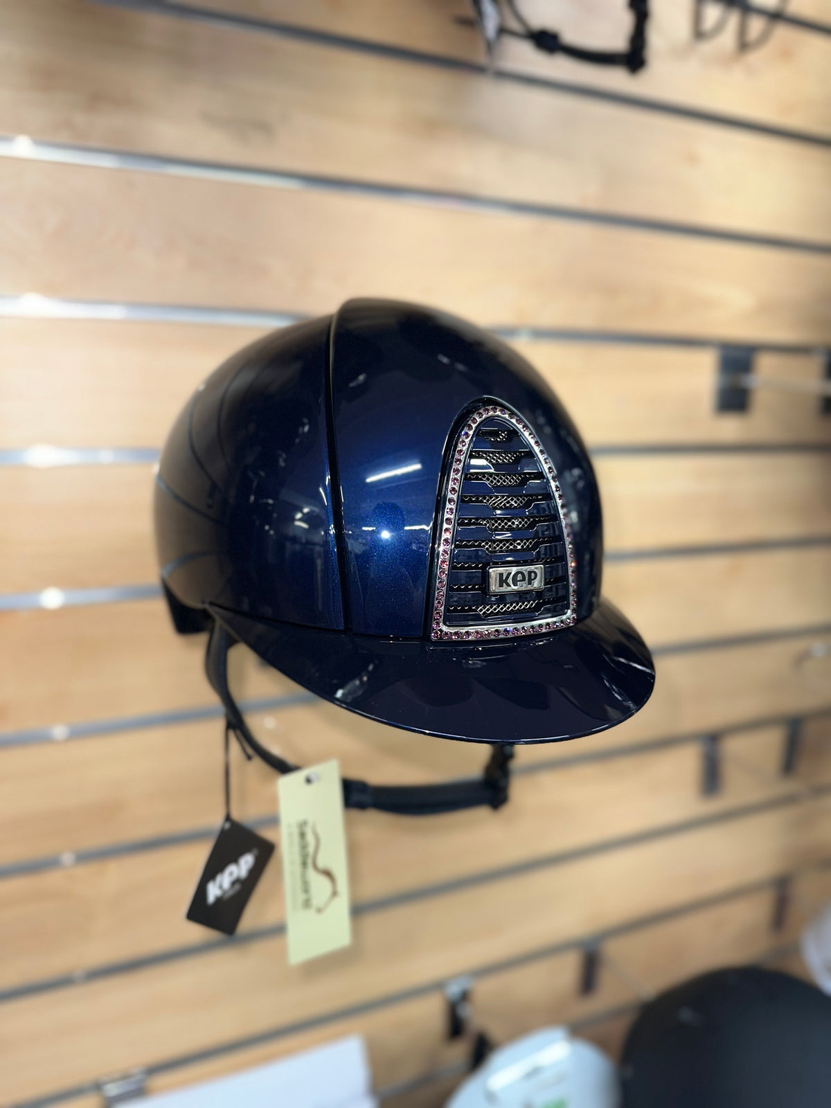 Kep Cromo 2.0 Polish Blue with Crystal Amethyst Frame