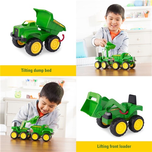 John Deere 15cm Sand Pit Vehicles Assorted (2 Styles)
