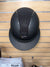 Samshield Miss Shield Matt Black with Matt Black Blazon, Chrome Black Trim and Crystal Fabric Swarovski Top/ Frontal Band