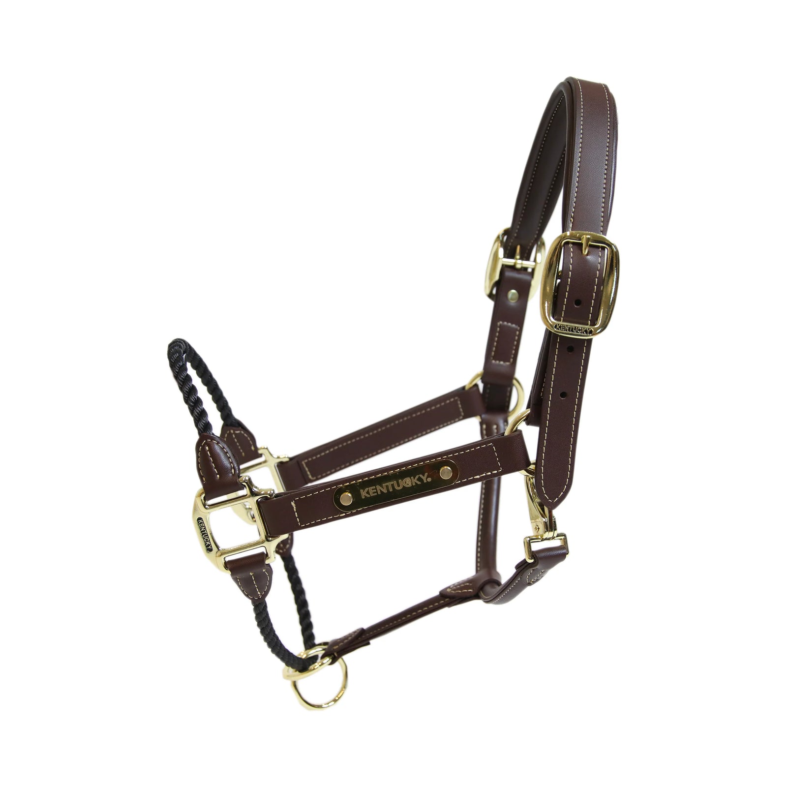 KENTUCKY LEATHER ROPE HALTER