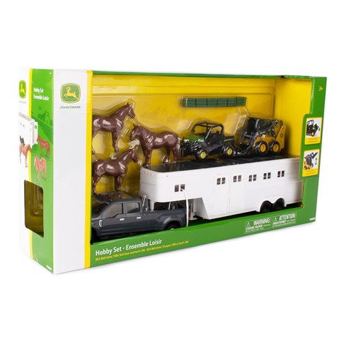 John Deere 1:32 Hobby Set w JD Gator & Skid Steer