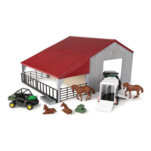 John Deere 1:32 Weathered Barn Playset