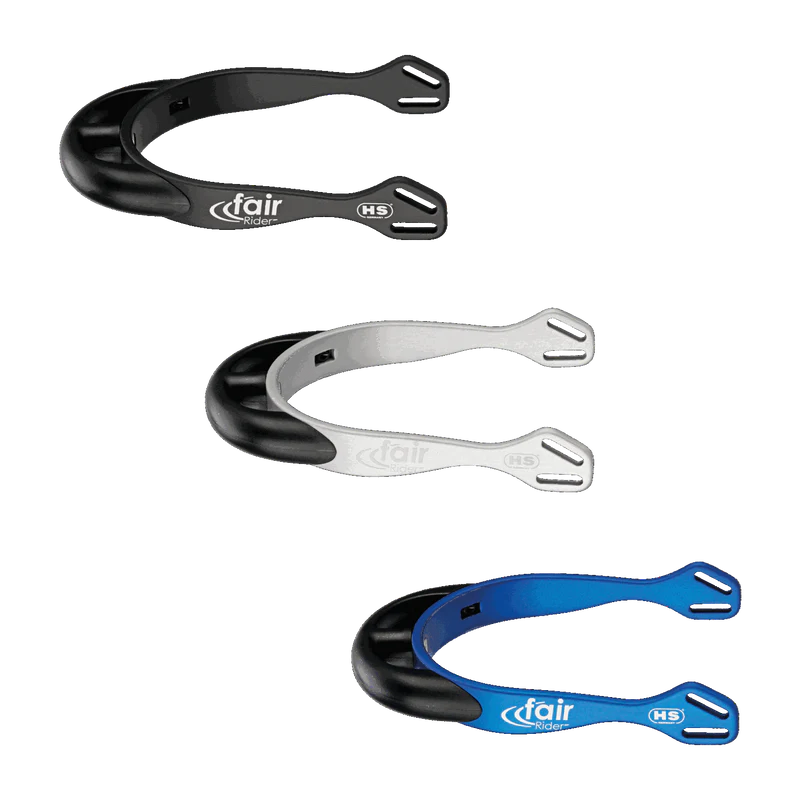 Sprenger FairRider Spurs Aluminium 20mm Thick Rounded