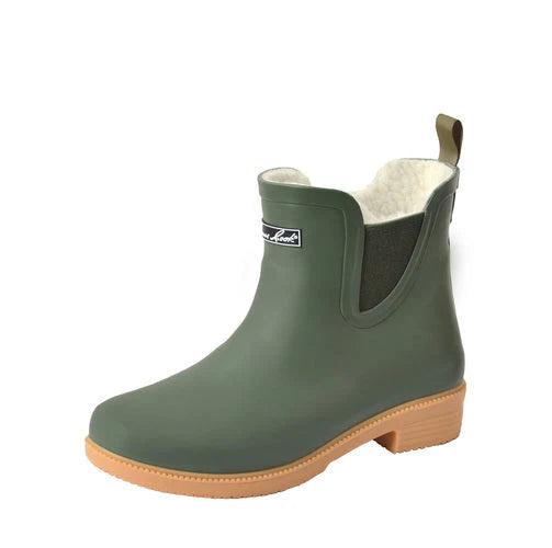 Thomas Cook Womens Wynyard Gumboot - Dark Khaki