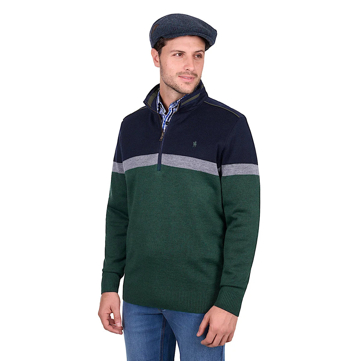 Mens 1/4 Zip Jumper