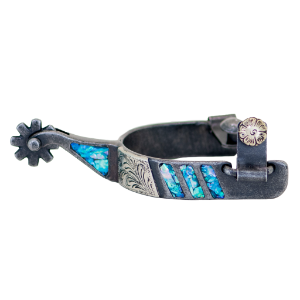 Turquoise Medium Cup Spurs