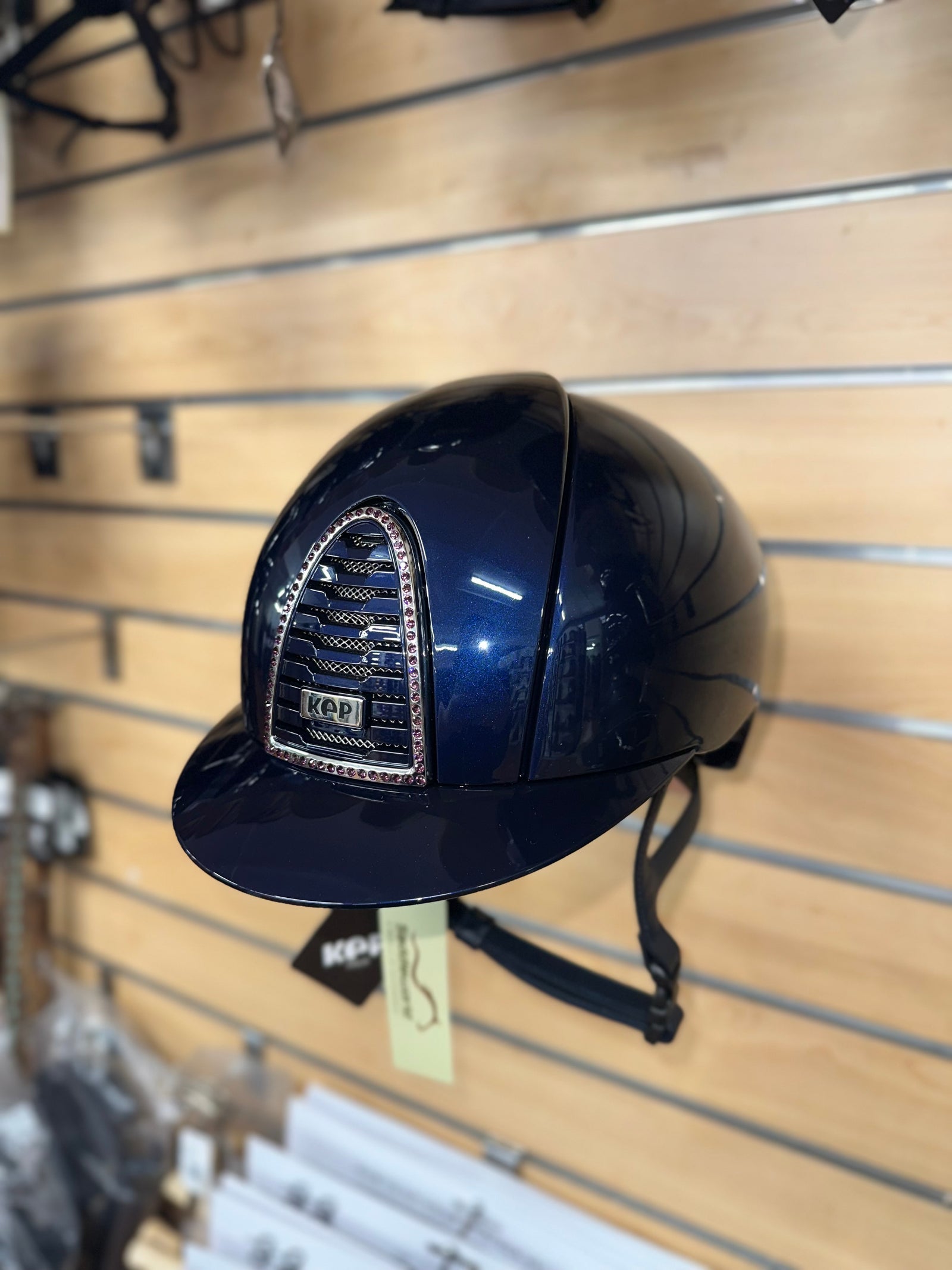 Kep Cromo 2.0 Polish Blue with Crystal Amethyst Frame