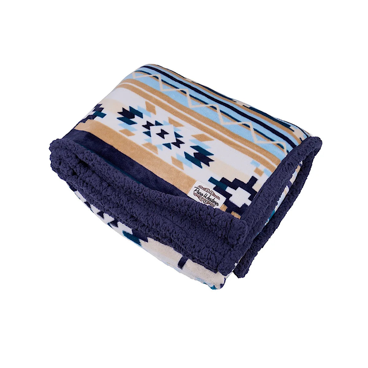 AZTEC PRINT SNUGGLE RUG