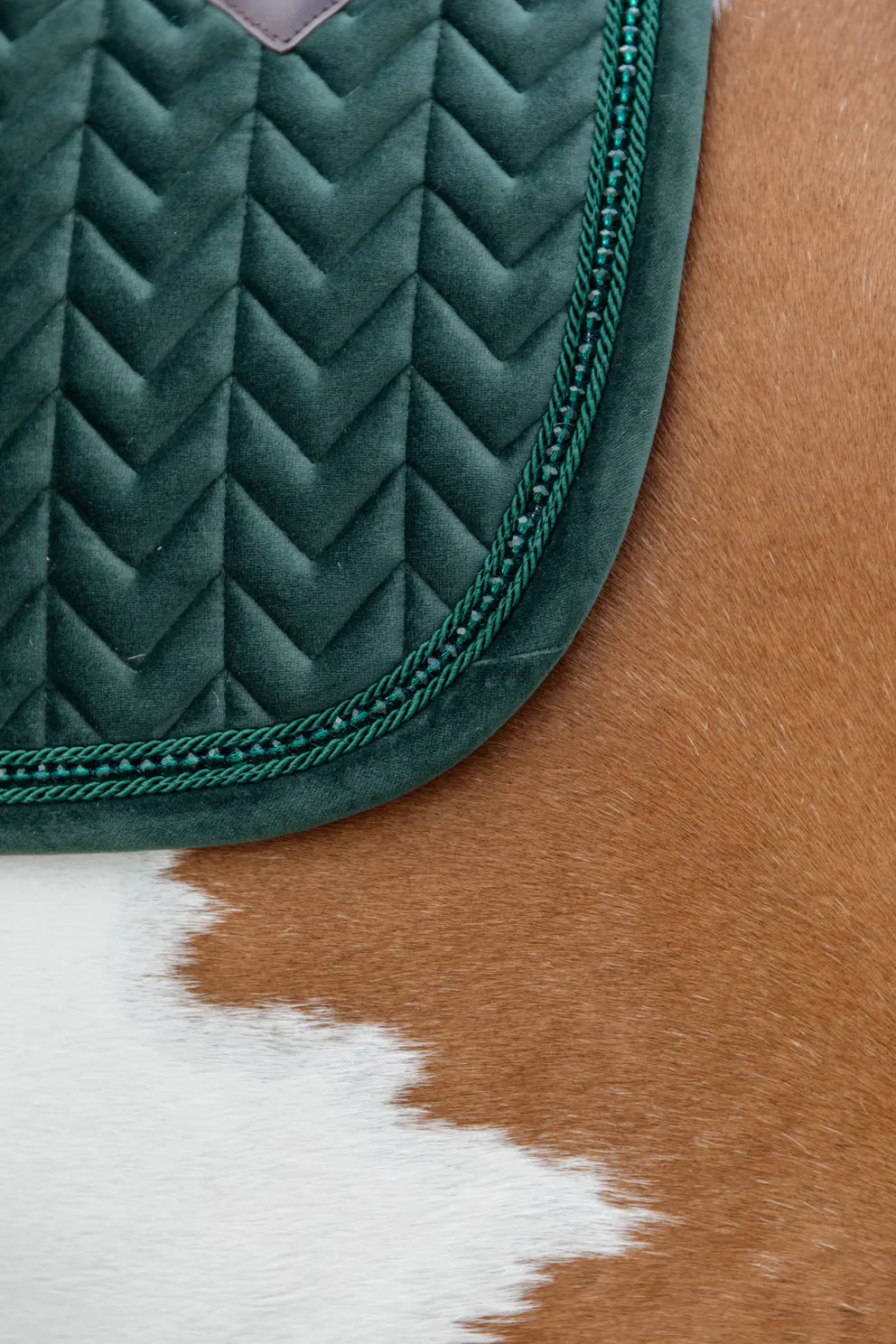 Kentucky Saddlepad Velvet Pearls Show Jumping
