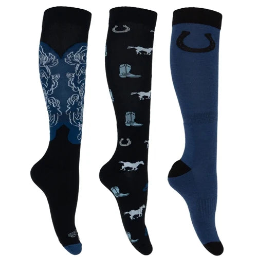 PW RIDING SOCKS 3PK