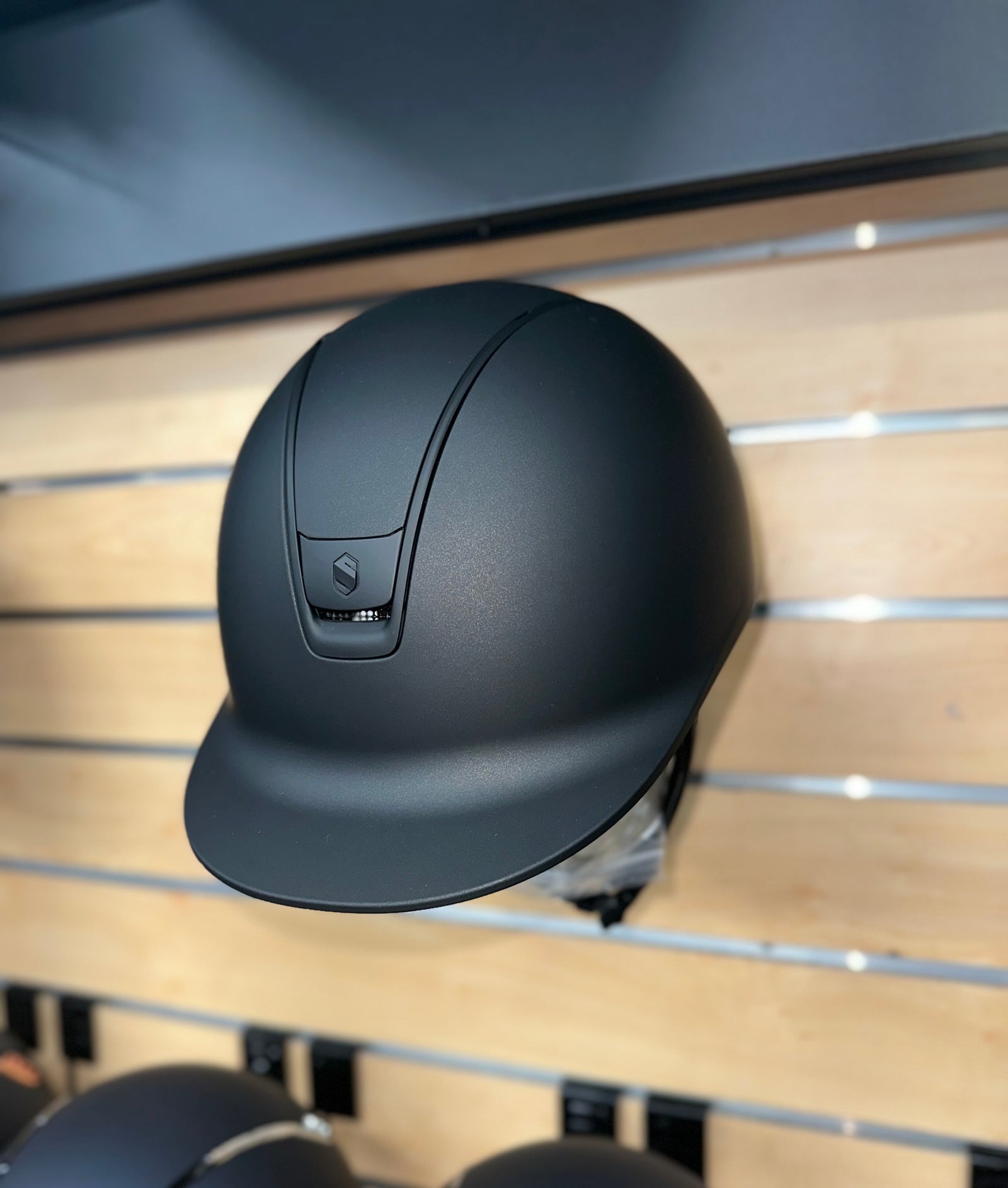 Samshield 2.0 Matte Black Shell with Matte Black Trim and Blazon