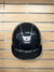 Samshield 2.0 Glossy Black with Swarovski Crystal Fabric Blazon and Chrome Finishes