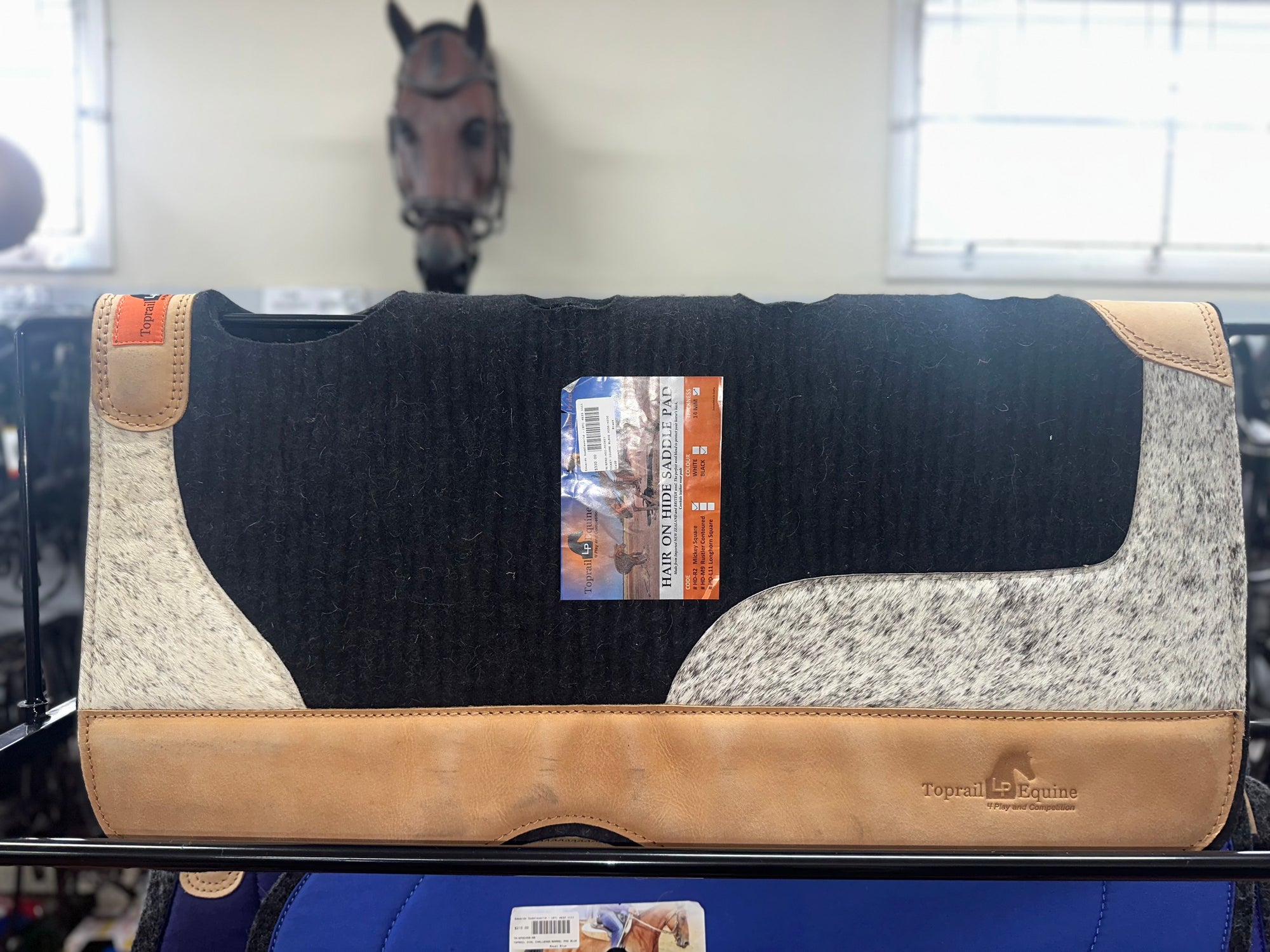 Mickey Hair on Hide Pad.