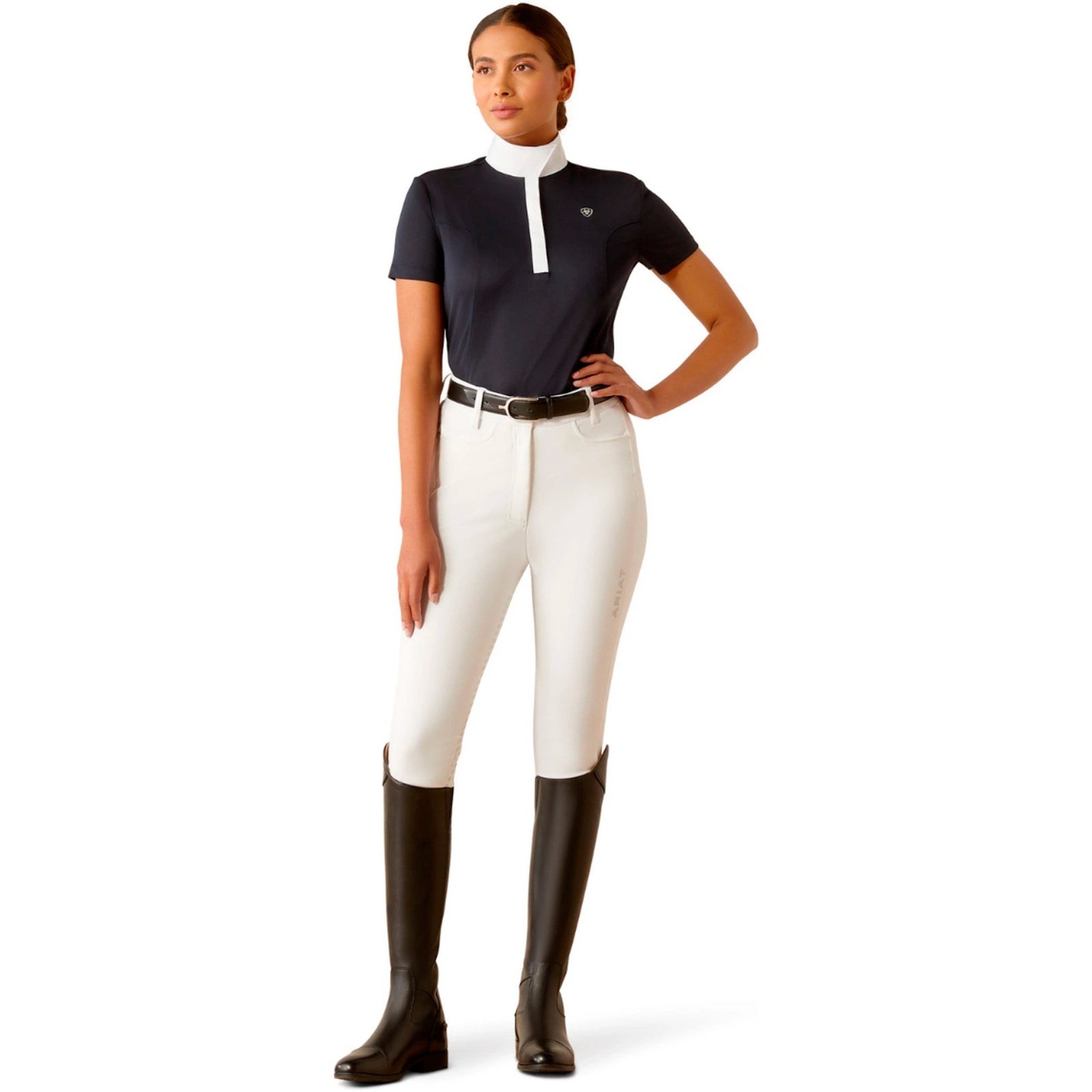 Ariat Womens Aptos Short Sleeve Show Shirt