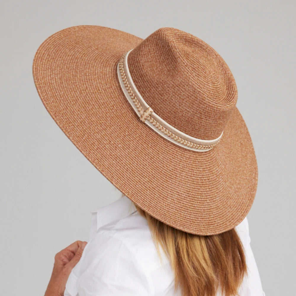 BEECHMONT WIDE BRIM FEDORA