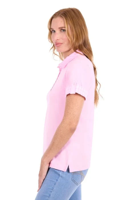 Thomas Cook Womens Nancy Short Sleeve Polo