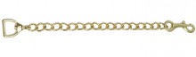 18" Solid Brass Lead Chain