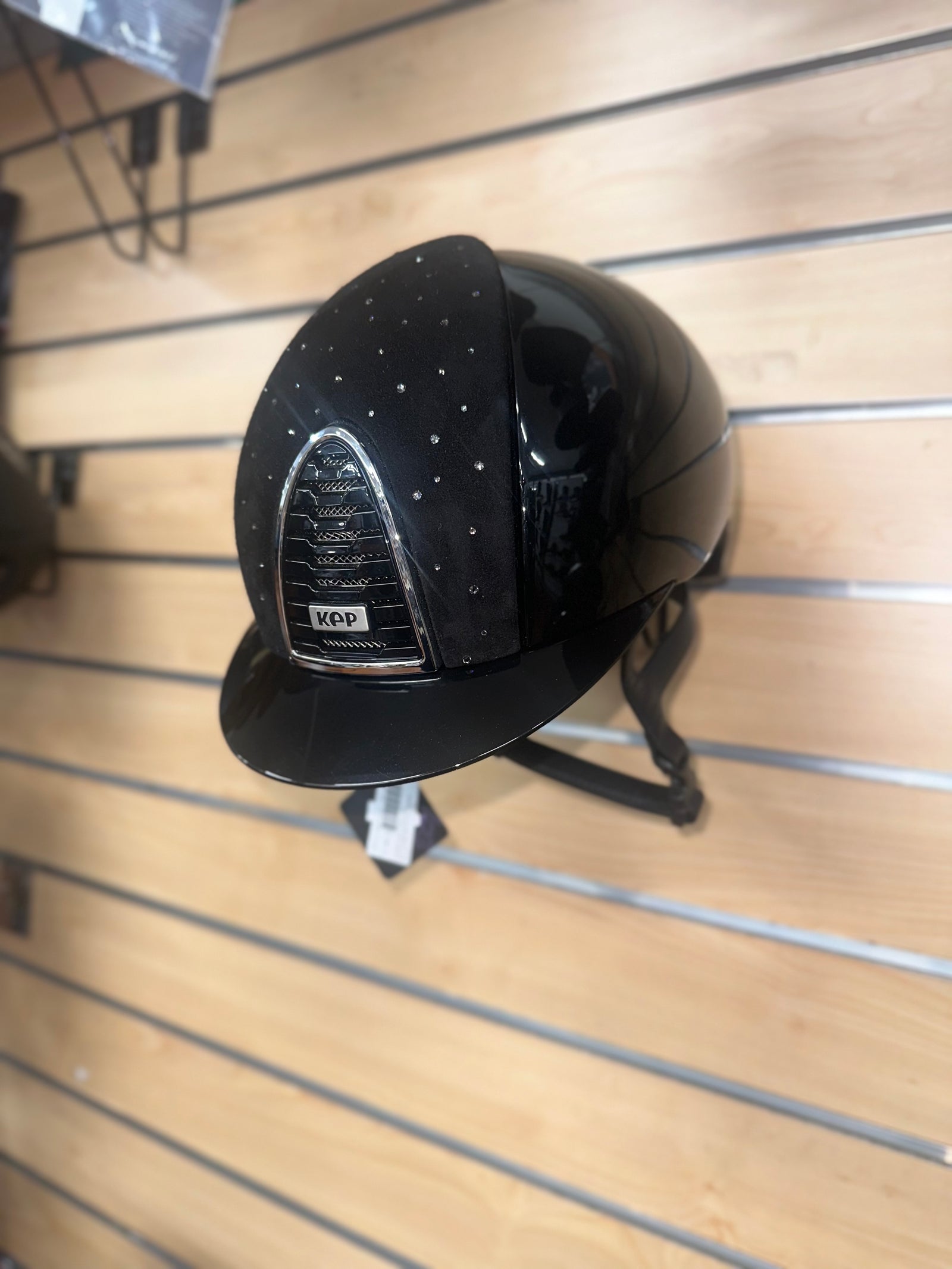 Kep Cromo 2.0 Polish Black with Goccia Front & Chrome Finish Frame