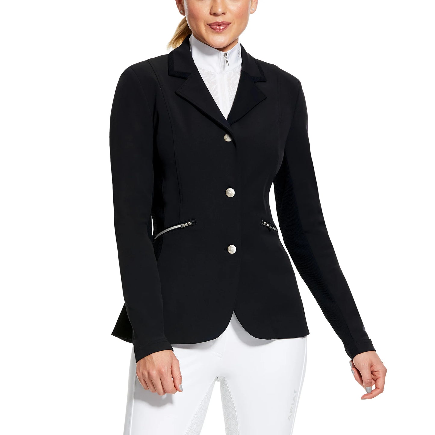 ARIAT WMS GALATEA SHOW COAT BLACK