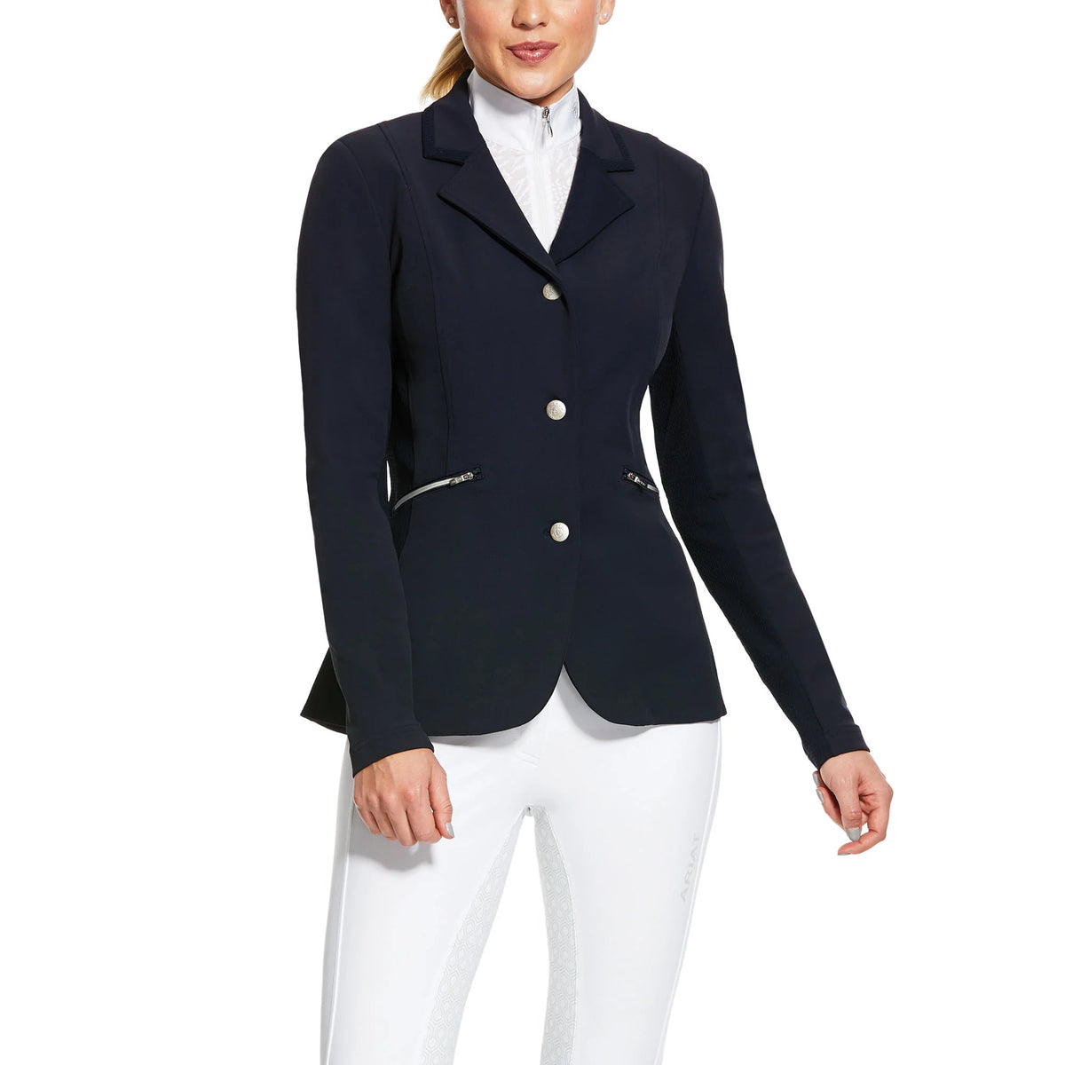 ARIAT WMS GALATEA SHOW COAT SHOW NAVY