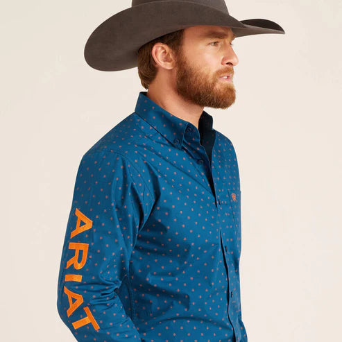 Ariat Mens Team Clarence Fitted Shirt