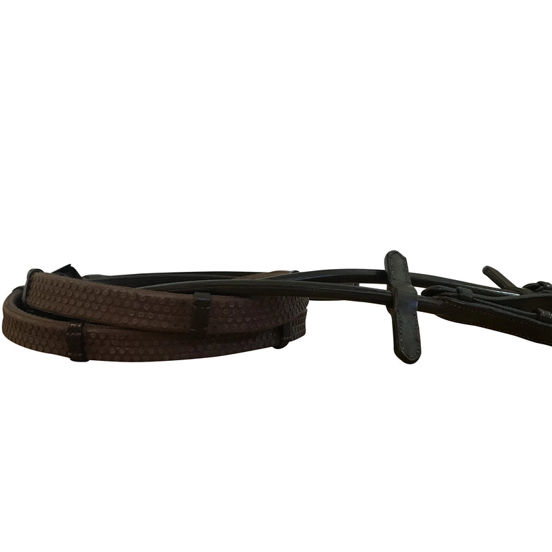 Lumiere Leather & Rubber Grip Reins.