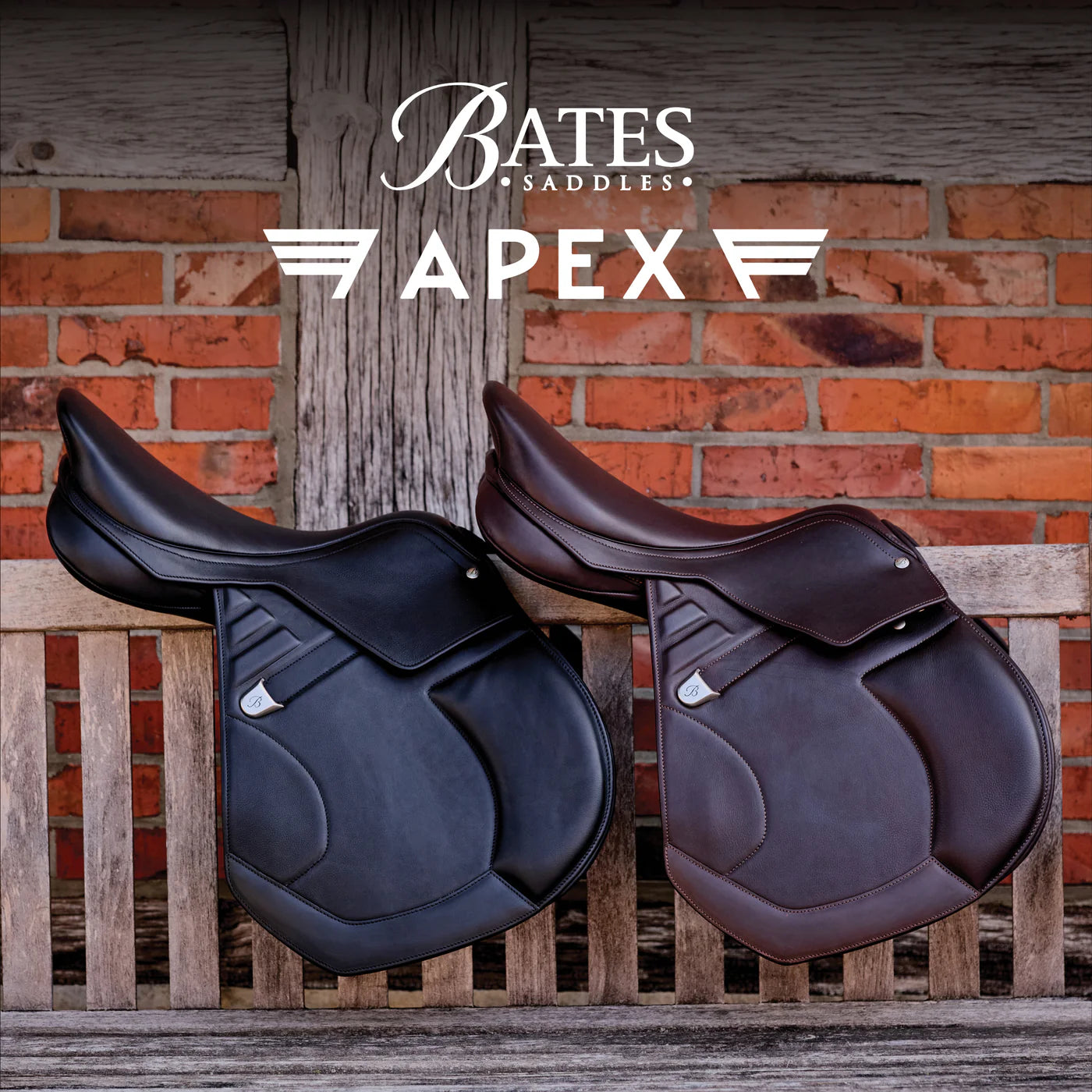 Bates Apex Classic Jump Saddle