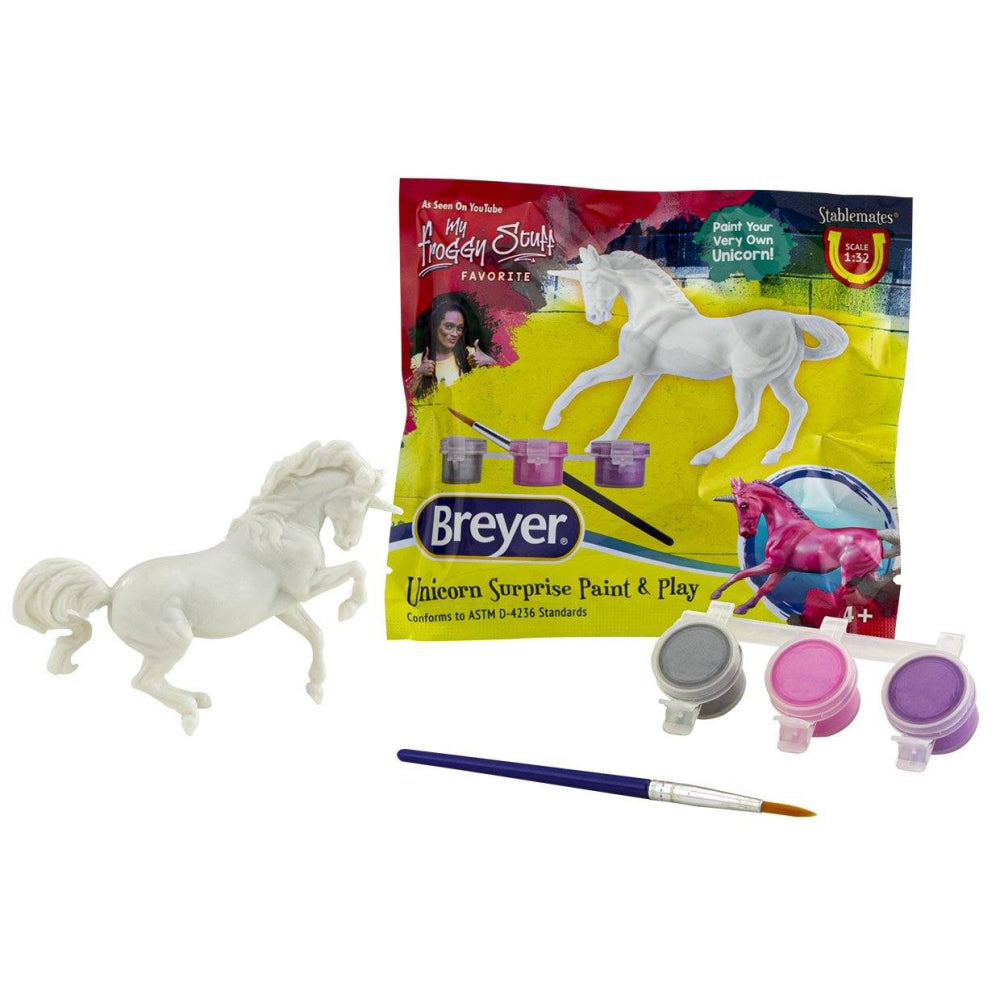 BREYER ACTIVITY UNICORN SURPISE AND PAINT
