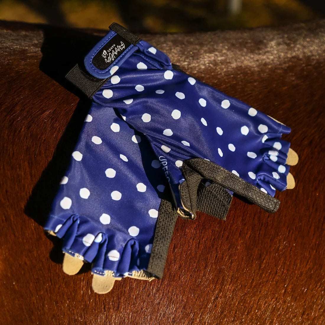 Farm Her Hands UPF50+ Gloves - Dottie | Reinforced Palm Standard Length