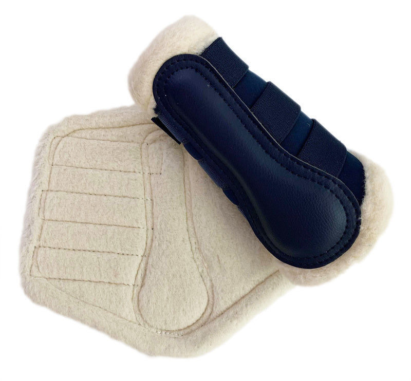 Equine NZ Wool Dressage Boots.