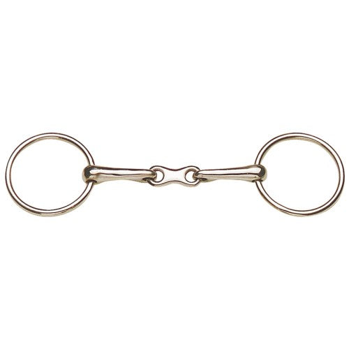 Equisteel SS Loose Ring French Snaffle Bit