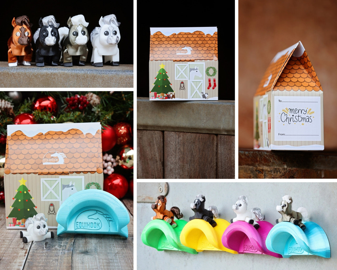 EquiHook Christmas Stable & PeeWee Pony