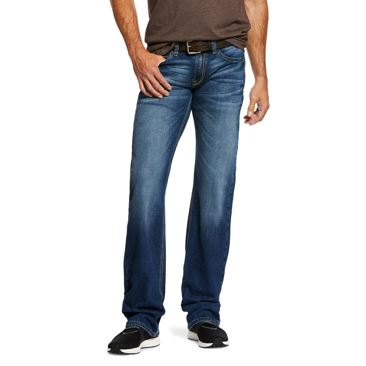 M7 Rocker Stretch Nassau Stackable Straight Leg Jeans