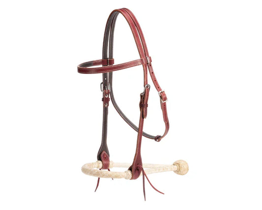 Fort Worth Paco Headstall With Bosal - Latigo