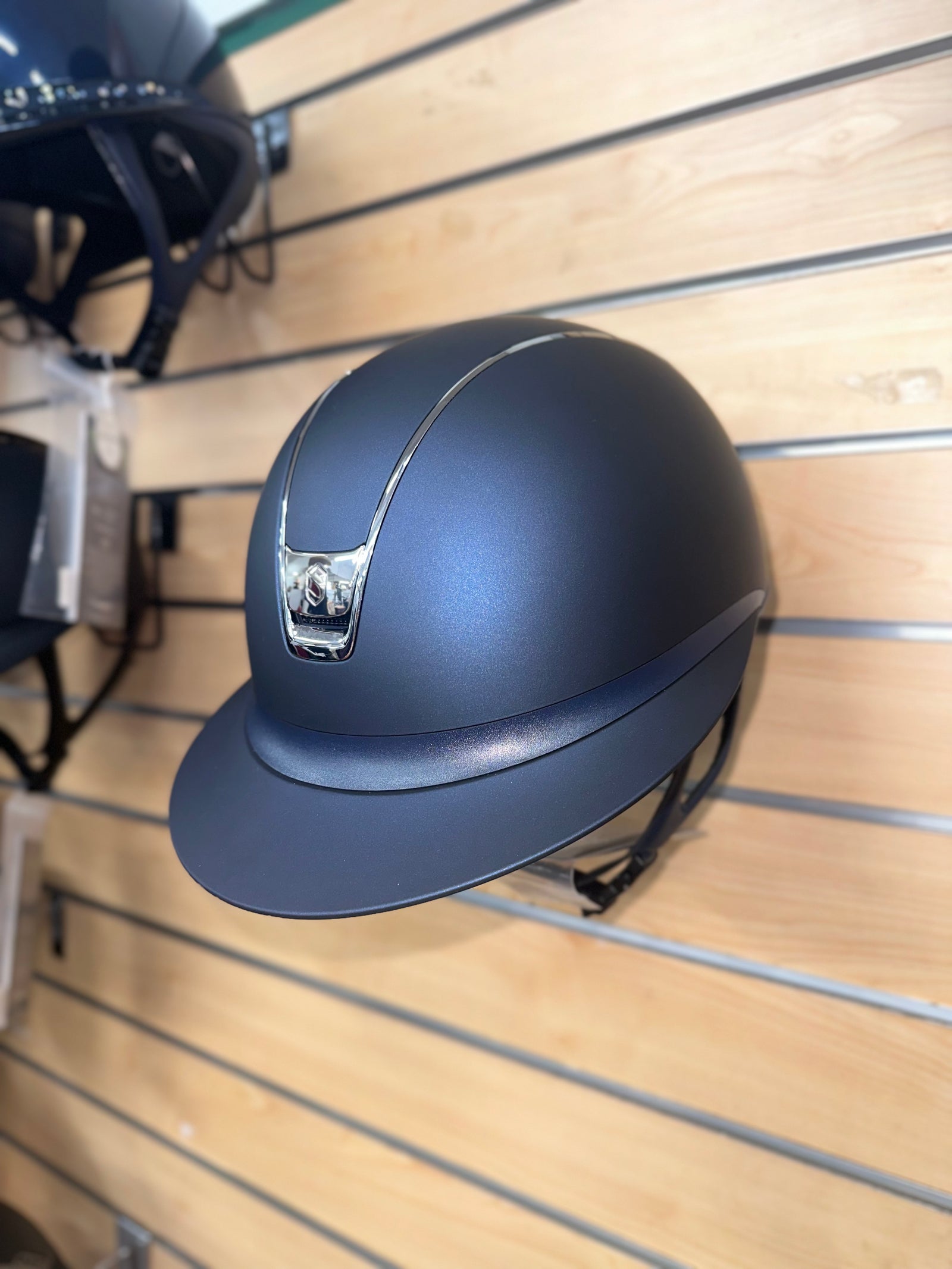 Samshield Miss Shield 2.0 Matt Blue with Chrome Blazon and Trim