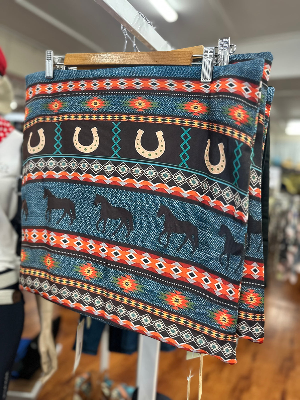Vintage Galloping Horse Pillow Cover