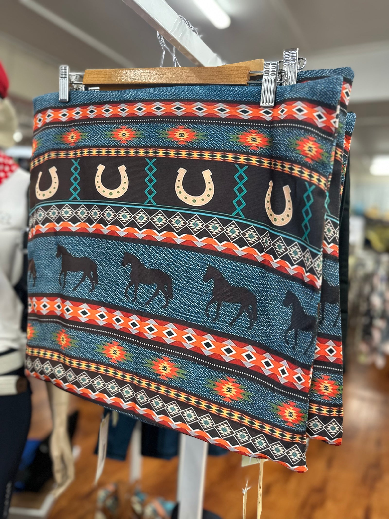 Vintage Galloping Horse Pillow Cover