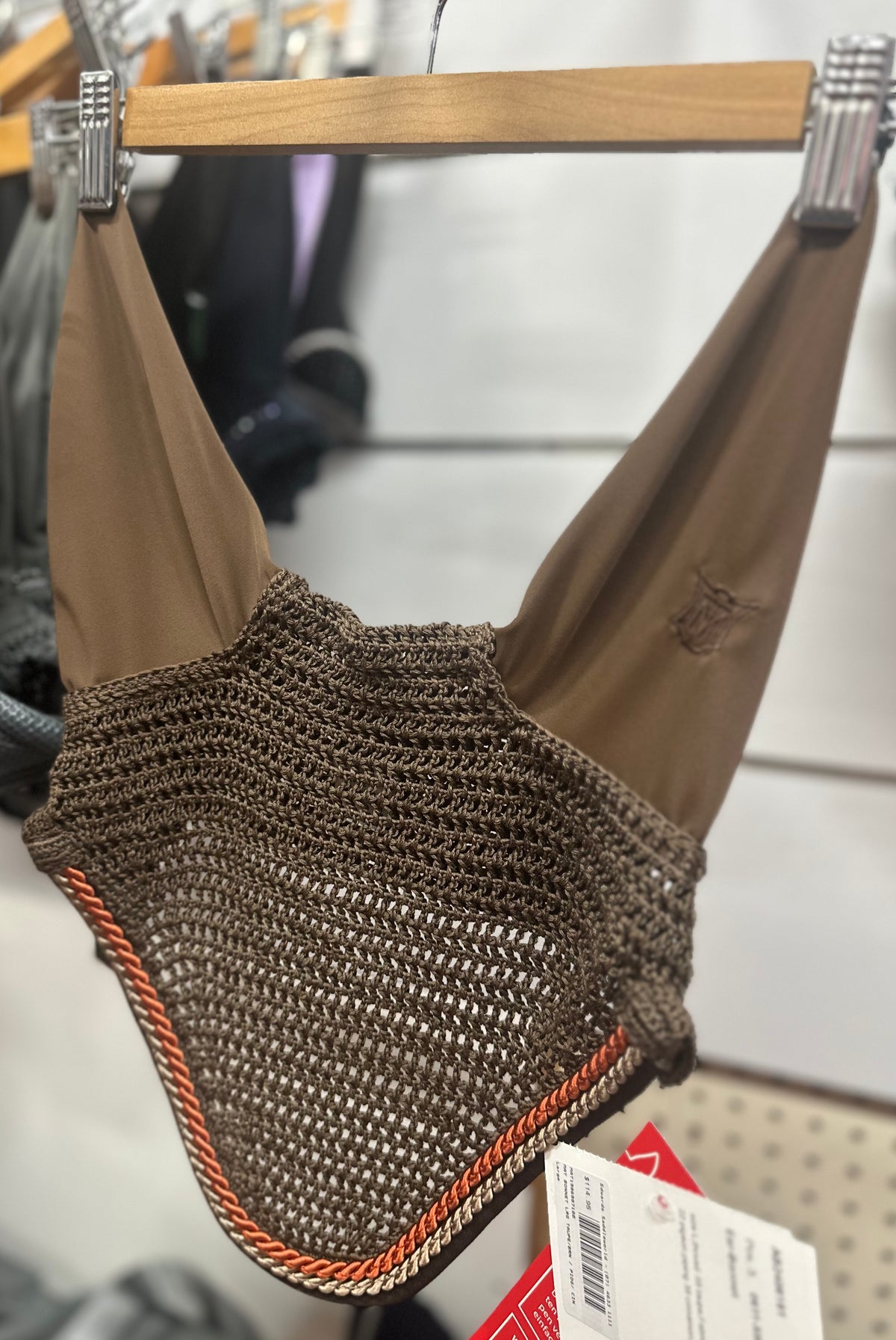 Mattes Ear Bonnet - Taupe, Brown Pigeon &amp; Cinnamon
